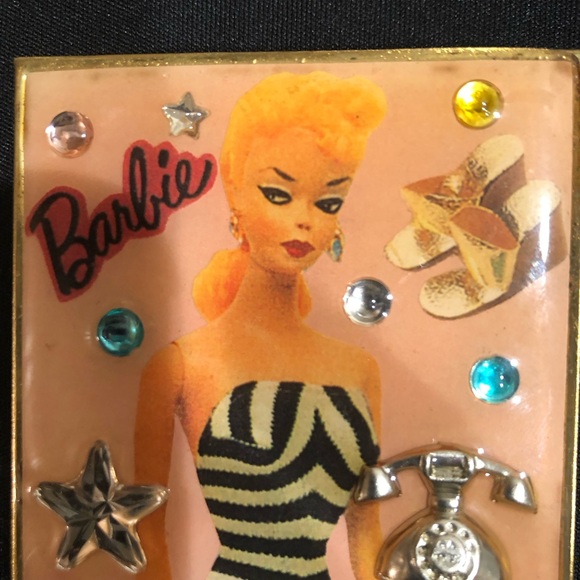 Brand New - Rare Vintage Nostalgic Barbie Pill Box - Bar